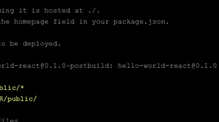 How to build a react project and deploy it in 10 minutes
