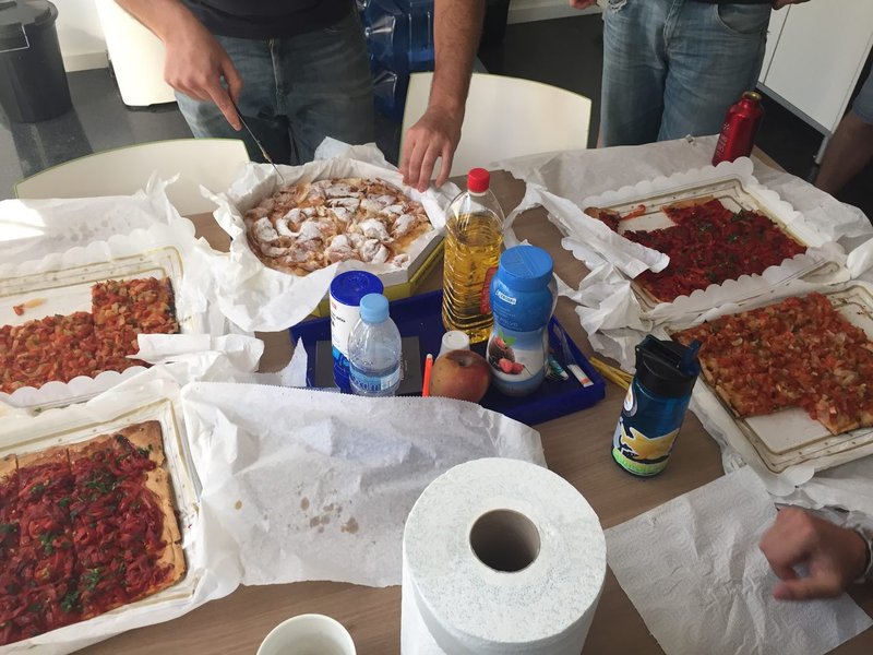 Merienda cumpleaños de Bernat